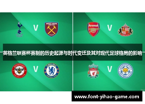 英格兰联赛杯赛制的历史起源与时代变迁及其对现代足球格局的影响